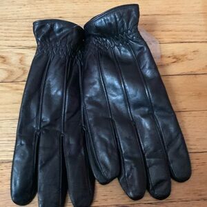 Thinsulate leather gloves